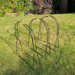 Set Of 6 Growbag Cane Frame Supports -Outsunny Garden Zone set of 6 growbag cane frame supports5060575105253 04c MP