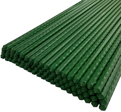 Set Of 80 Plastic Coated Metal Plant Support Sticks (120cm) 2 Set Of 80 Plastic Coated Metal Plant Support Sticks (120cm) - Image 2