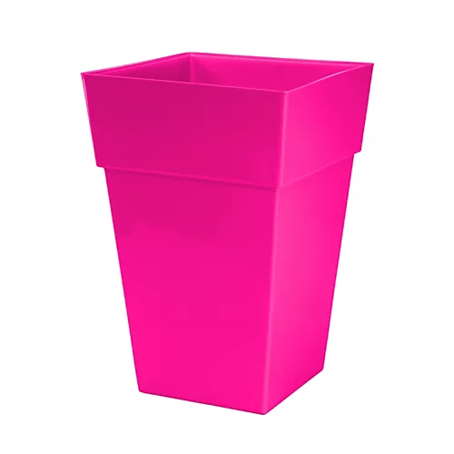 Simpa 2PC Moda Milano 28L Pink Plastic Planters. 2 Simpa 2PC Moda Milano 28L Pink Plastic Planters. - Image 2