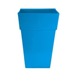 Simpa 2PC Moda Milano 28L Sky Blue Plastic Planters. -Outsunny Garden Zone simpa 2pc moda milano 28l sky blue plastic planters 5059331201933 03c MP