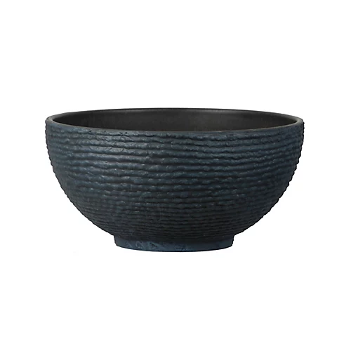 Simpa 2PC Stone Textured Effect Bowl Plastic Planters 40.5cm (Dia) 2 Simpa 2PC Stone Textured Effect Bowl Plastic Planters 40.5cm (Dia) - Image 2