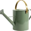 Simpa 5 Litre Copper & Green Galvanised Watering Can With Watering Rose.