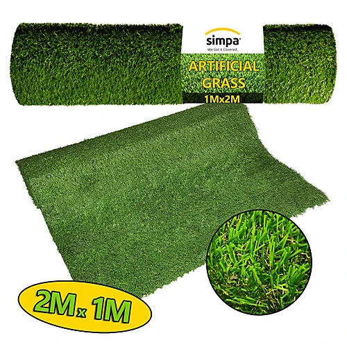 Simpa Artificial Grass Roll - 2m X 1m / 6.6ft X 3.3ft 1 Simpa Artificial Grass Roll - 2m X 1m / 6.6ft X 3.3ft