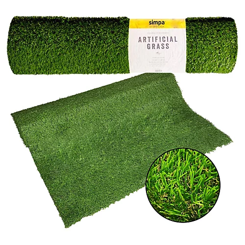 Simpa Artificial Grass Roll - 2m X 1m / 6.6ft X 3.3ft 2 Simpa Artificial Grass Roll - 2m X 1m / 6.6ft X 3.3ft - Image 2