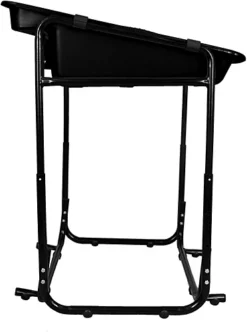 Simpa Black Square Gardening Potting Tray With Adjustable 3 Tier Metal Bench Stand. -Outsunny Garden Zone simpa black square gardening potting tray with adjustable 3 tier metal bench stand 5059331211123 04c MP