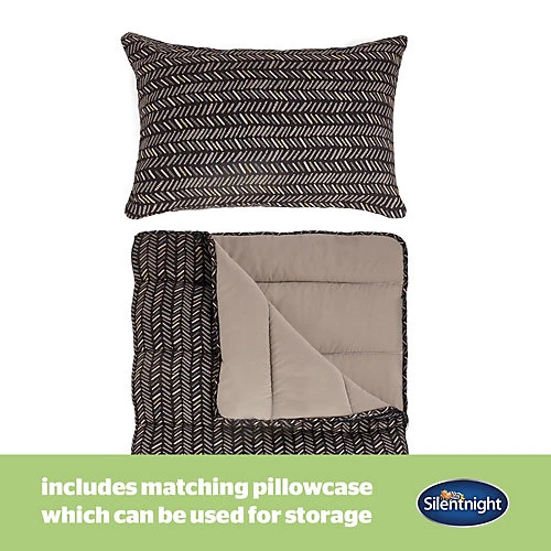 Sleeping Bag Camping Travel Zip Reversible Soft Sack Single 3 Sleeping Bag Camping Travel Zip Reversible Soft Sack Single - Image 3