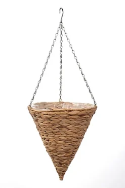 Smart Garden Hyacinth Natural Cone Hanging Basket, 35cm
