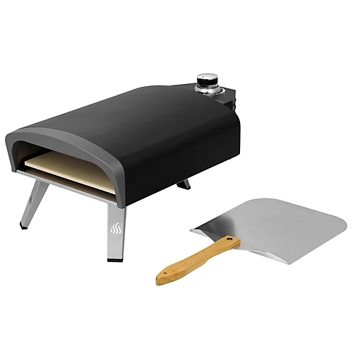 Tepro High Performance Table Top Gas Fired Pizza Oven - Aluminium/Stainless Steel - L64.2 X W37.2 X H31 Cm - Black 1 Tepro High Performance Table Top Gas Fired Pizza Oven - Aluminium/Stainless Steel - L64.2 X W37.2 X H31 Cm - Black