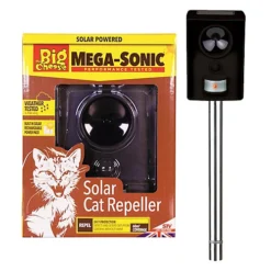 The Big Cheese Mega-Sonic Solar Cat Repeller