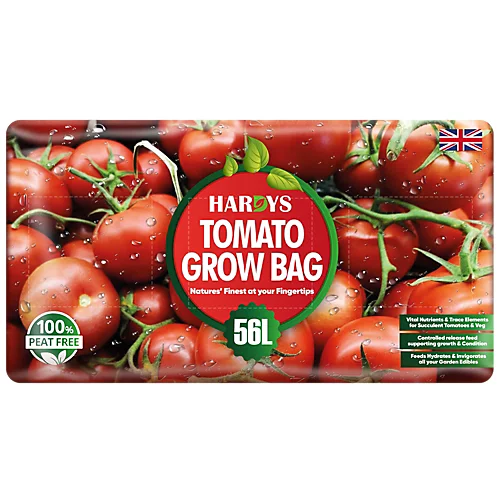 Tomato Planter Compost Grow Bag Fruit Vegetable Plant Growing Potting Soil - 56L 1 Tomato Planter Compost Grow Bag Fruit Vegetable Plant Growing Potting Soil - 56L