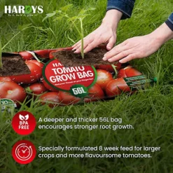 Tomato Planter Compost Grow Bag Fruit Vegetable Plant Growing Potting Soil - 56L 7 Tomato Planter Compost Grow Bag Fruit Vegetable Plant Growing Potting Soil - 56L -Outsunny Garden Zone tomato planter compost grow bag fruit vegetable plant growing potting soil 56l5055521177217 04c MP