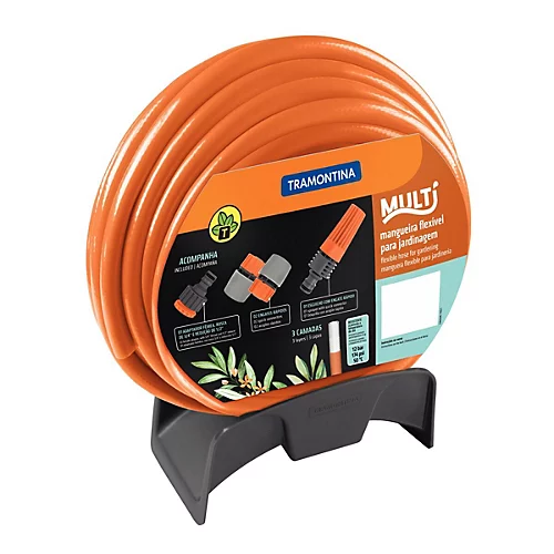 Tramontina 1/2" Flex Garden Hose 30m With Accessories 1 Tramontina 1/2" Flex Garden Hose 30m With Accessories