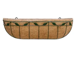 Trough Planter - Leaf Design Garden Planter