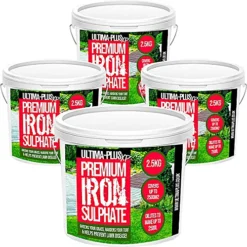 ULTIMA-PLUS XP Premium Iron Sulphate - Greens Grass And Hardens Turf Makes Up To 1000L & Covers Up To 1000m2(10kg)