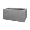 Verve Abava Grey Terrazzo Rectangular Planter