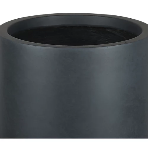 Verve Ammer Dark Grey Fibreclay Circular Plant Pot (Dia)37cm 2 Verve Ammer Dark Grey Fibreclay Circular Plant Pot (Dia)37cm - Image 2