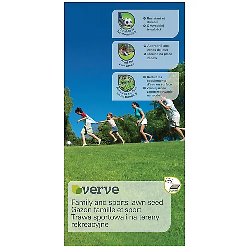 Verve Family & Sports Grass Seeds, 5kg 1 Verve Family & Sports Grass Seeds, 5kg