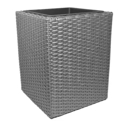 Verve Iraklia Grey Square Planter