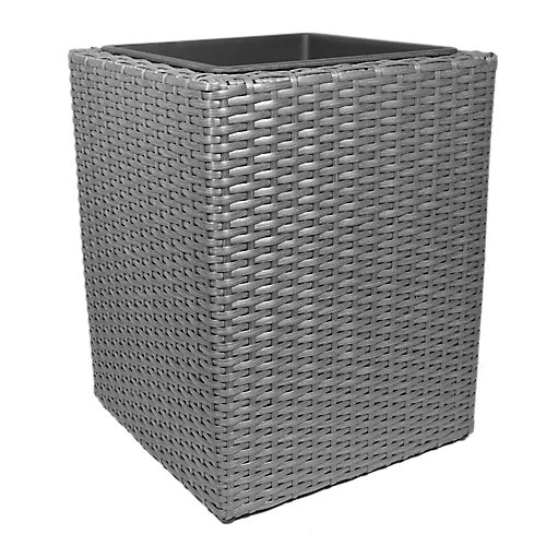 Verve Iraklia Grey Square Planter 1 Verve Iraklia Grey Square Planter