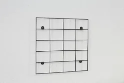 Verve Matt Black Metal Wall Rack 6 Verve Matt Black Metal Wall Rack -Outsunny Garden Zone verve matt black metal wall rack5059340327891 01i