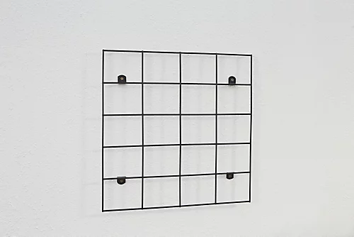 Verve Matt Black Metal Wall Rack 3 Verve Matt Black Metal Wall Rack - Image 3