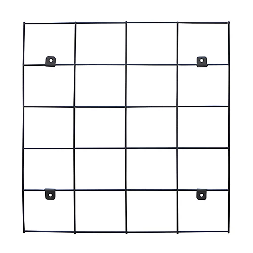 Verve Matt Black Metal Wall Rack 2 Verve Matt Black Metal Wall Rack - Image 2