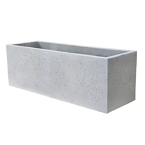 Verve Nore Light Grey Rectangular Trough 1 Verve Nore Light Grey Rectangular Trough
