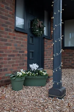 Verve Nurgul Deep Lichen Green Polypropylene (PP) Circular Plant Pot (Dia)40cm -Outsunny Garden Zone verve nurgul deep lichen green polypropylene pp circular plant pot dia 40cm5059340151670 01i