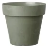Verve Nurgul Deep Lichen Green Polypropylene (PP) Circular Plant Pot (Dia)58cm