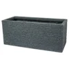 Verve Sinni Grey Rectangular Trough