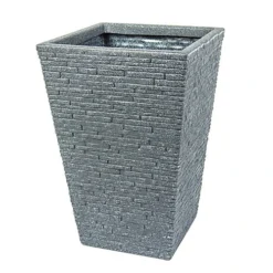 Verve Sinni Grey Square Planter