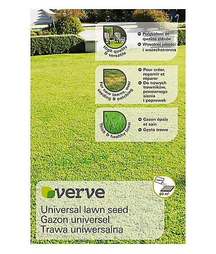 Verve Universal Grass Seeds, 1.5kg 1 Verve Universal Grass Seeds, 1.5kg