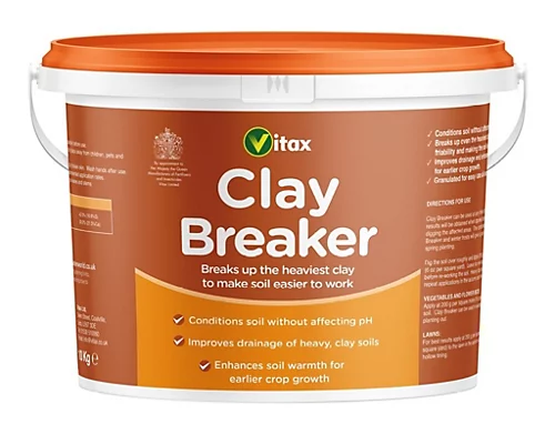 Vitax Clay Breaker 10kg - Breaks Up The Heaviest Clay 1 Vitax Clay Breaker 10kg - Breaks Up The Heaviest Clay