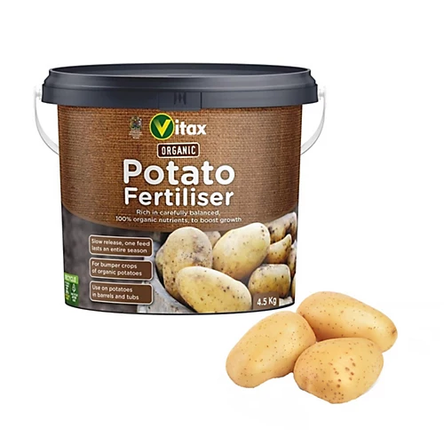 Vitax Organic Potato Fertiliser 4.5kg Tub 1 Vitax Organic Potato Fertiliser 4.5kg Tub