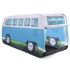 Volkswagen Blue Camper Van Pop Up Tent -Outsunny Garden Zone volkswagen blue camper van pop up tent5031470224875 04c bq