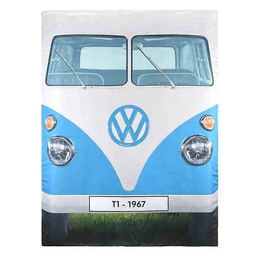 Volkswagen Camping Red & Blue Small Double Sleeping Bag 1 Volkswagen Camping Red & Blue Small Double Sleeping Bag