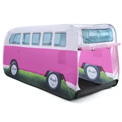 Volkswagen Pink Camper Van Pop Up Tent 7 Volkswagen Pink Camper Van Pop Up Tent -Outsunny Garden Zone volkswagen pink camper van pop up tent5031470224899 04c bq