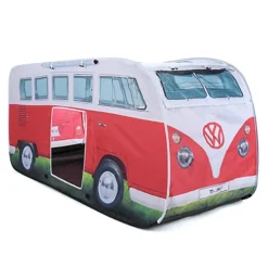 Volkswagen Red Camper Van Pop Up Tent