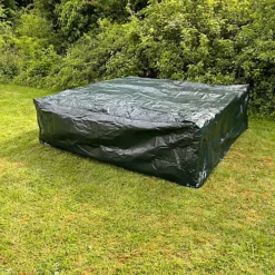 Waterproof Garden Rattan Sofa Set Cover (2.55m) -Outsunny Garden Zone waterproof garden rattan sofa set cover 2 55m 5060575100739 03c MP