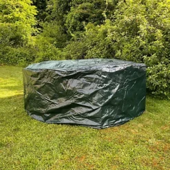 Waterproof Large Round Patio Garden Furniture Cover (2.25m) -Outsunny Garden Zone waterproof large round patio garden furniture cover 2 25m 5060266598463 03c MP