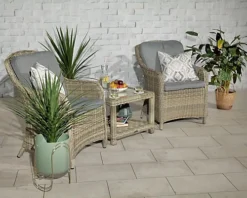 WENTWORTH 2 Seater 3pc Imperial Companion Set -Outsunny Garden Zone wentworth 2 seater 3pc imperial companion set5020125295322 04c MP