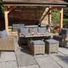 WENTWORTH 7 Seater 6pc Sofa Dining Set