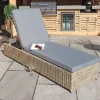 WENTWORTH Sunlounger With Adjustable Back