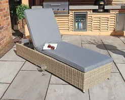 WENTWORTH Sunlounger With Adjustable Back