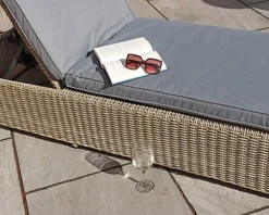 WENTWORTH Sunlounger With Adjustable Back 6 WENTWORTH Sunlounger With Adjustable Back -Outsunny Garden Zone wentworth sunlounger with adjustable back5020125292475 03c MP