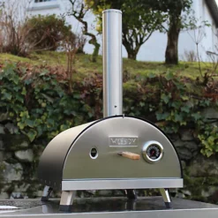 Woody Oven - 12" Multi-Fuel Pizza Oven Kit & Gas Attachment -Outsunny Garden Zone woody oven 12 multi fuel pizza oven kit gas attachment5060785450143 04c MP