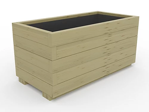 WoodyBloom1 Wooden Planter, 1200x500x445 1 WoodyBloom1 Wooden Planter, 1200x500x445