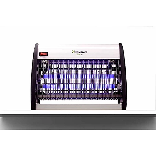 Xterminate 16w Electric Fly Killer Zapper With Bright UV Bulbs Wall Mountable, Kills Flies, Bugs, Mosquitoes And Wasps 2 Xterminate 16w Electric Fly Killer Zapper With Bright UV Bulbs Wall Mountable, Kills Flies, Bugs, Mosquitoes And Wasps - Image 2