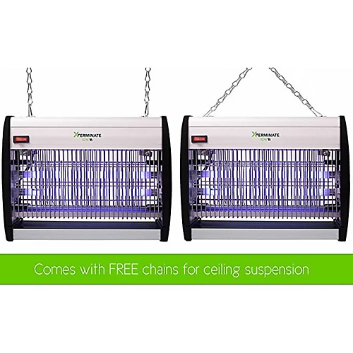 Xterminate 16w Electric Fly Killer Zapper With Bright UV Bulbs Wall Mountable, Kills Flies, Bugs, Mosquitoes And Wasps 4 Xterminate 16w Electric Fly Killer Zapper With Bright UV Bulbs Wall Mountable, Kills Flies, Bugs, Mosquitoes And Wasps - Image 4