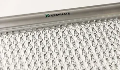 Xterminate Aluminium Fly Blind Door Screen Chain Curtain Silver With Spare Chains & Fixtures, For Buisness And Home -Outsunny Garden Zone xterminate aluminium fly blind door screen chain curtain silver with spare chains fixtures for buisness and home5056411318536 03c MP